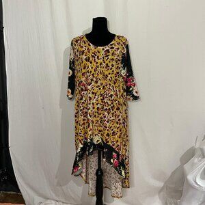 Zadie B's Leopard High-Low Dress